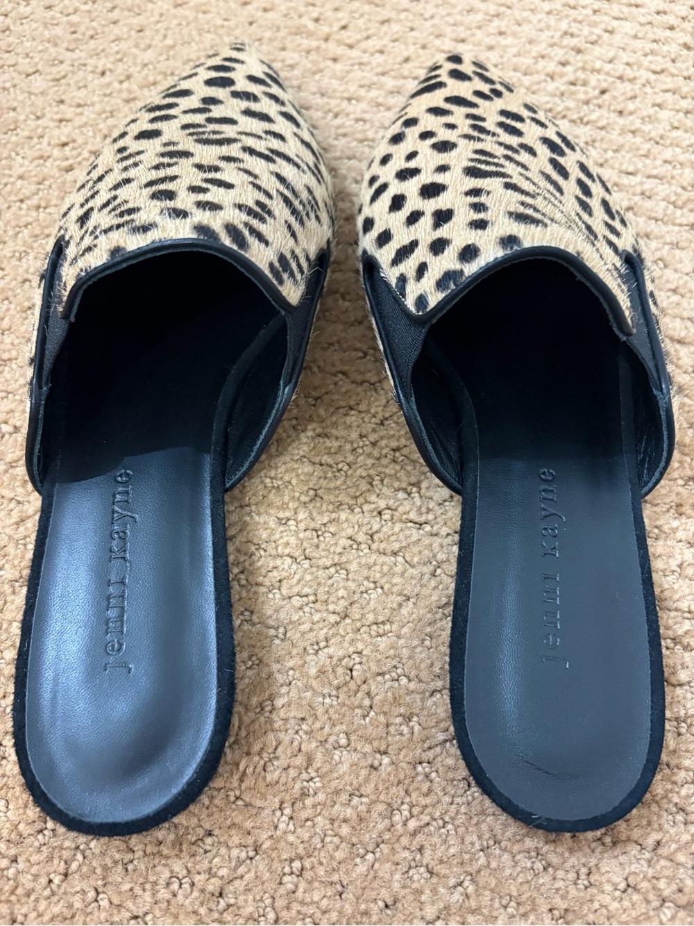 Jenni Kayne calf hair leopard print leather - BRAND NEW!! - Picture 5 of 6
